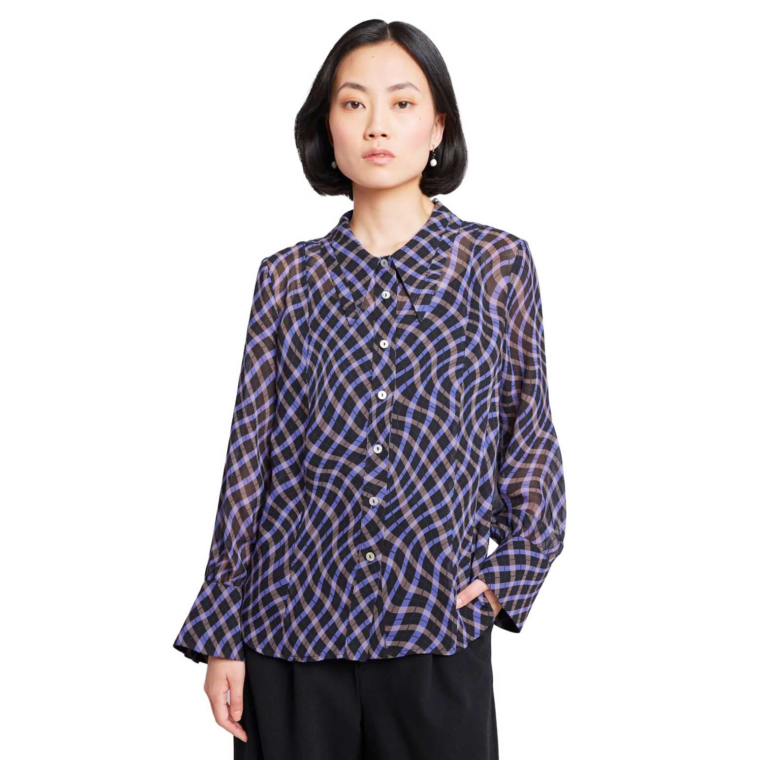 Twenty Seven Names Power Grid Shirt